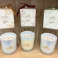 Floral Gift Boxed Candle - Champagne Rose