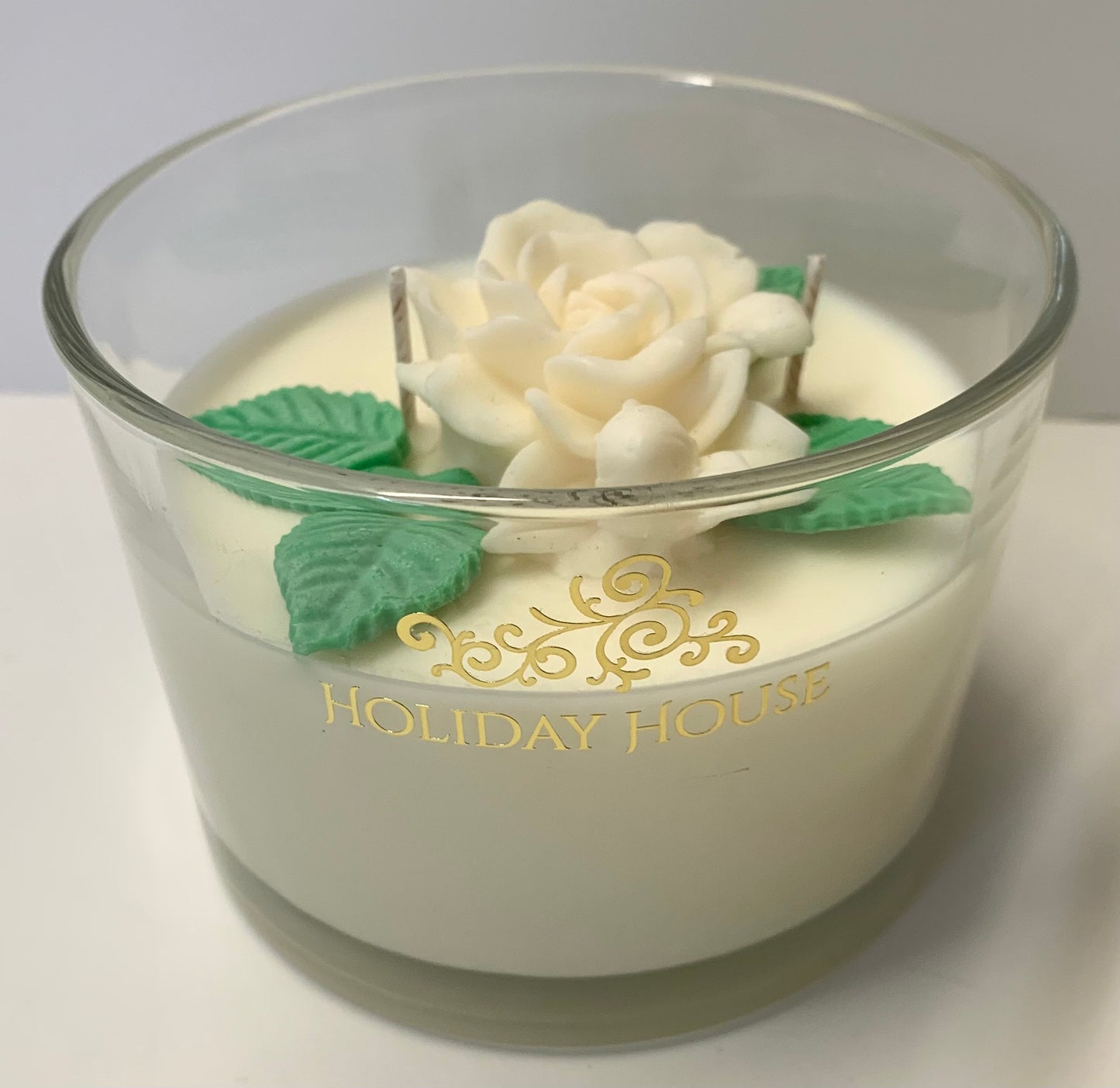 3D Gardenia Flower Candle