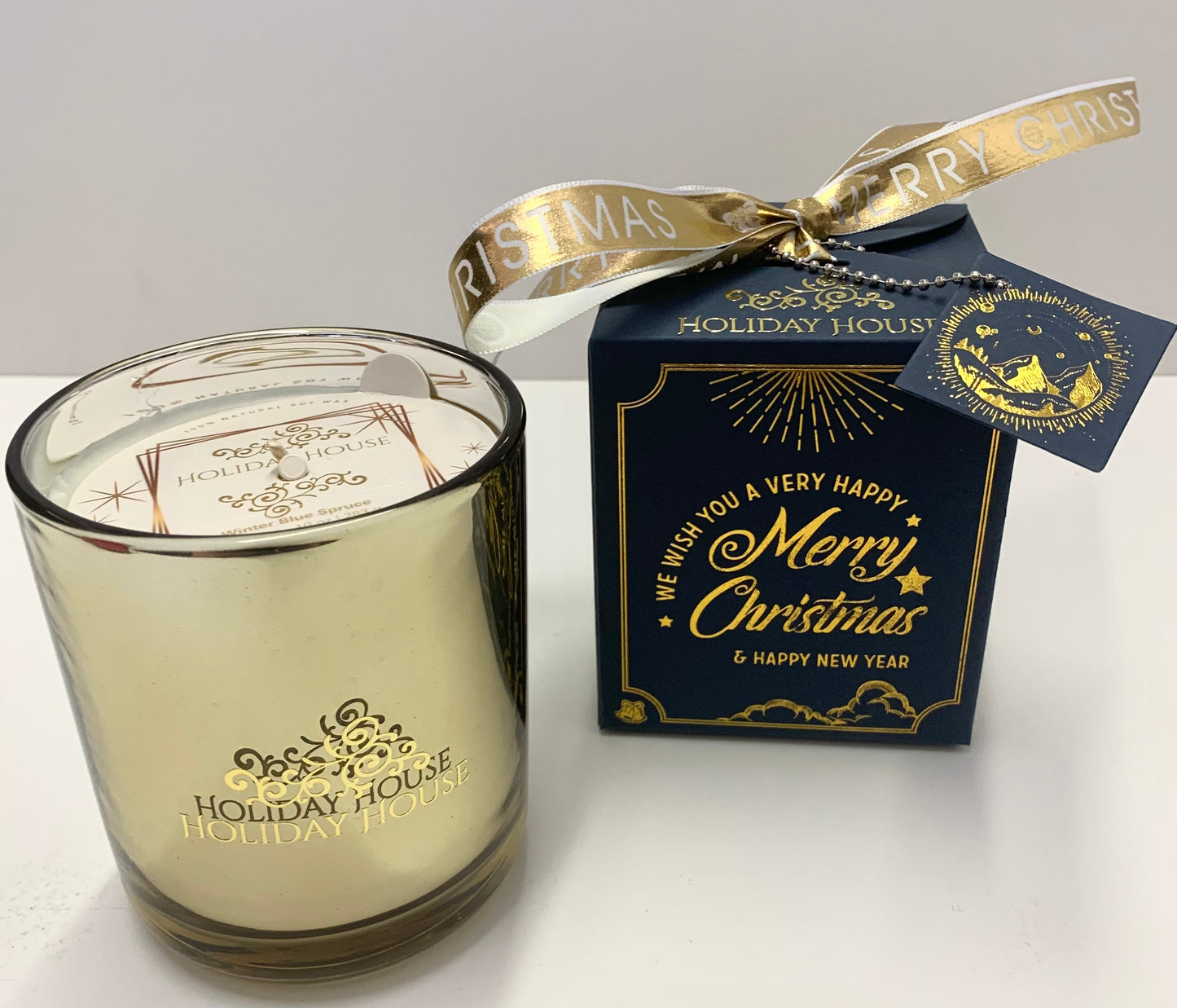Christmas Gift Boxed Candle - Winter Blue Spruce