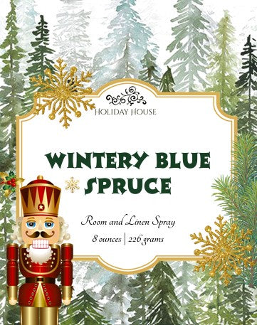 Wintery Blue Spruce 8 oz Room spray (2 Bottles)