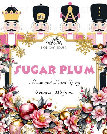 Sugar Plum 8 oz Room spray (2 Bottles)