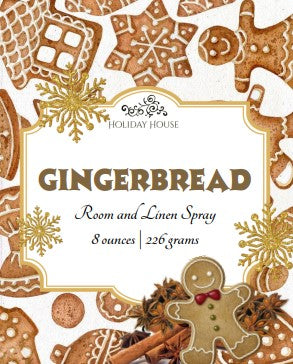 Gingerbread 8 oz Room spray (2 Bottles)