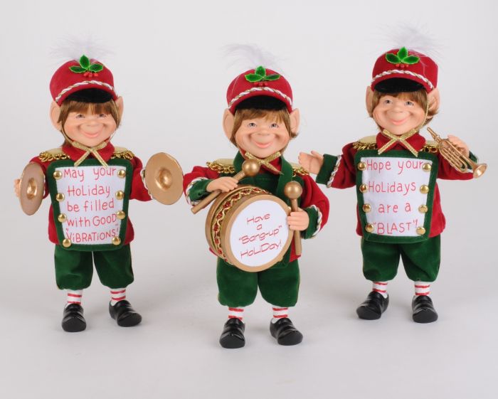 3 Piece Musical Elf Set