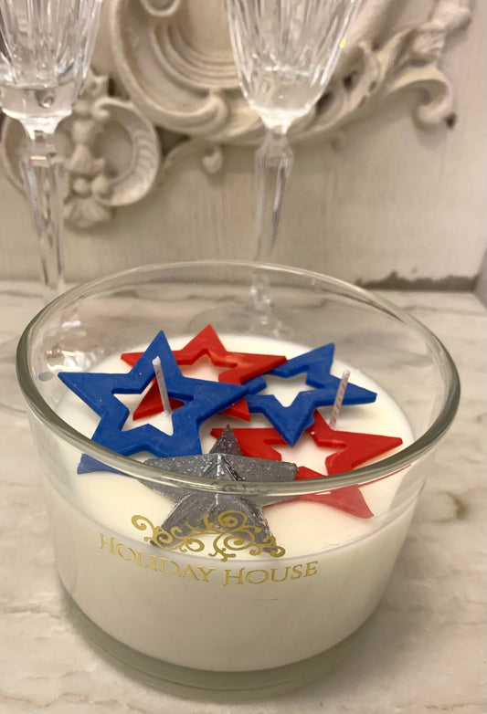 3D Patriotic Candle