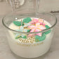 3D Jasmine Floral Candle