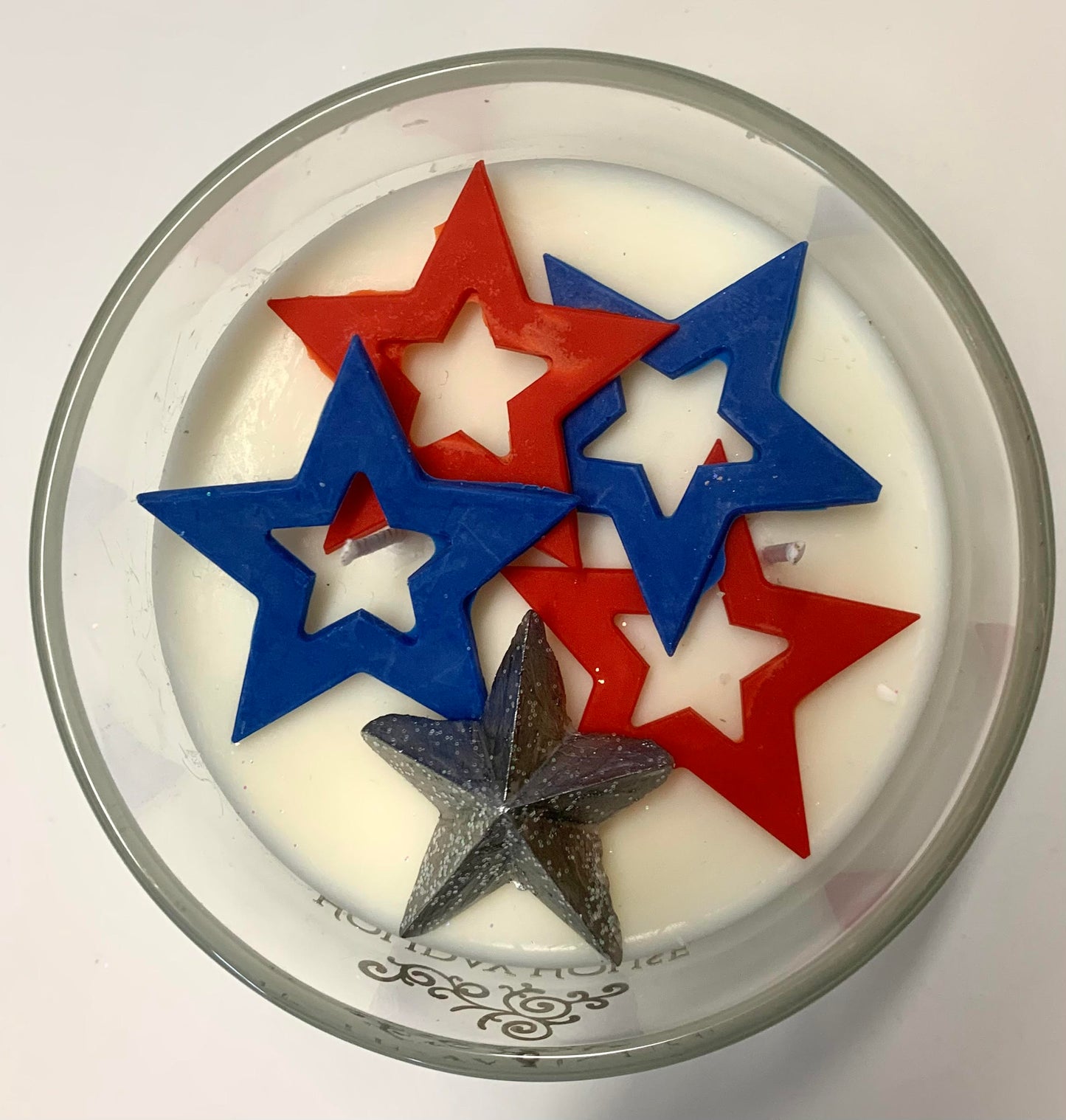 3D Patriotic Candle