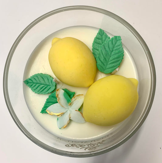 3D Lemon Candle