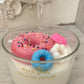 3D Pink Treats Candle