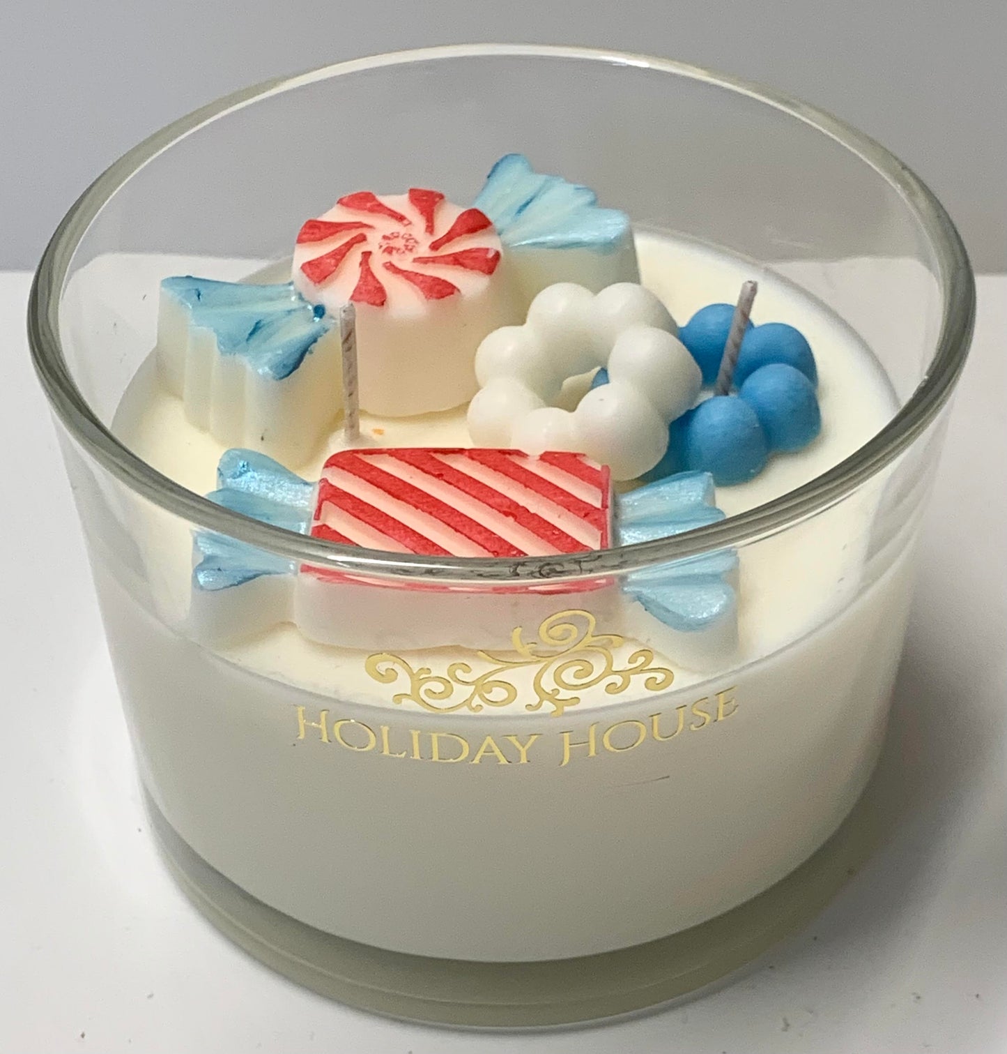 3D Peppermint Candle