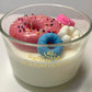 3D Pink Treats Candle