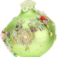 King's Jewel Finial Ornament, Green - 8"