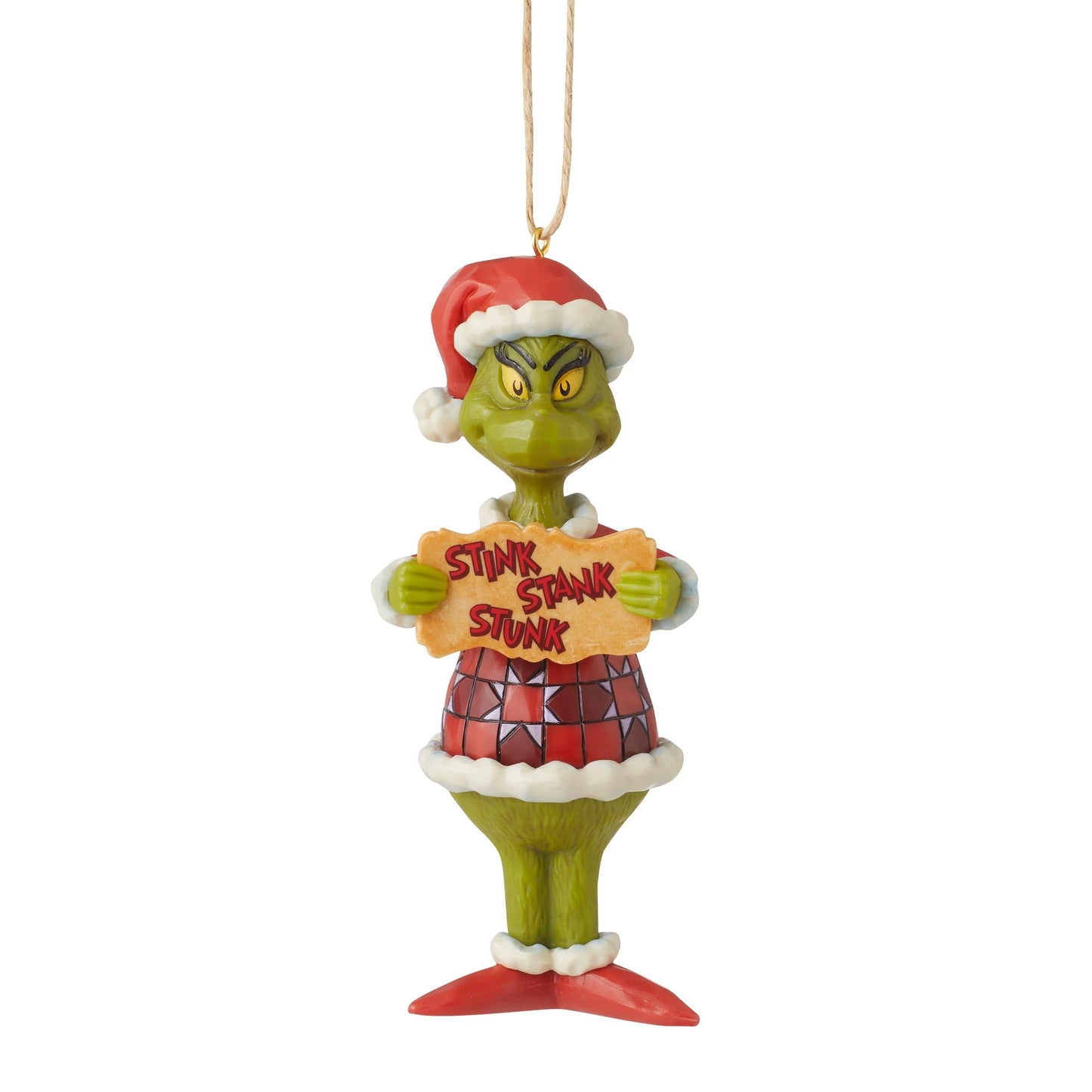 Grinch Stink Stank Stunk Ornament