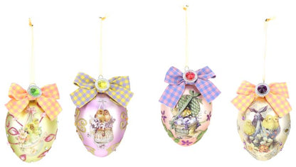 Easter chicks ornament box of 4, Easter Eggs